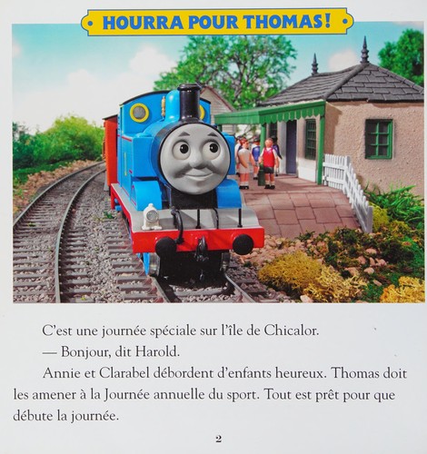 Hourra pour Thomas!