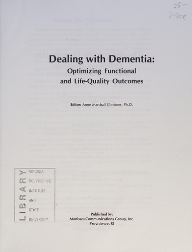 Dealing with dementia