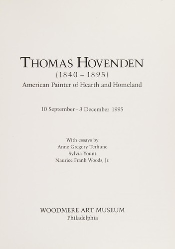 Thomas Hovenden (1840-1895)