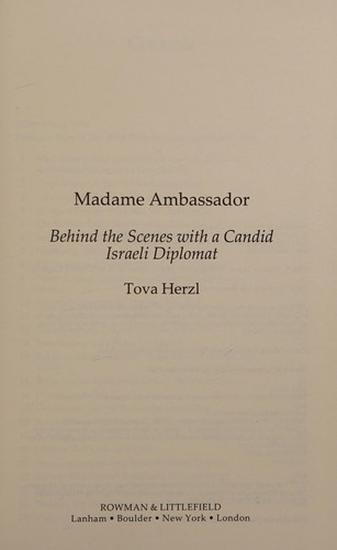 Madame Ambassador
