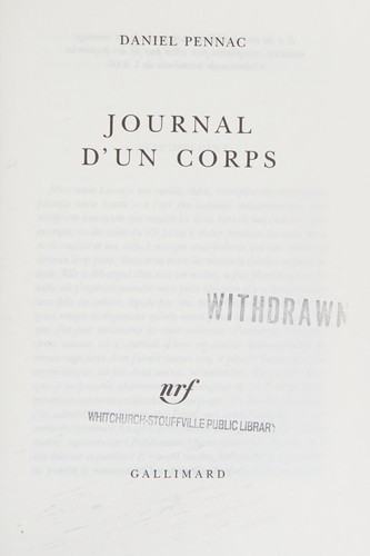 Journal d'un corps