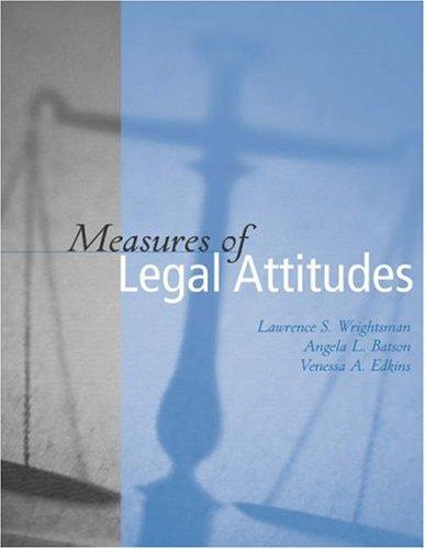 Measures of legal attitudes