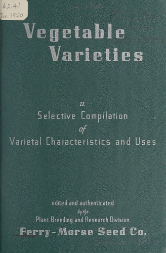 Vegetable varieties