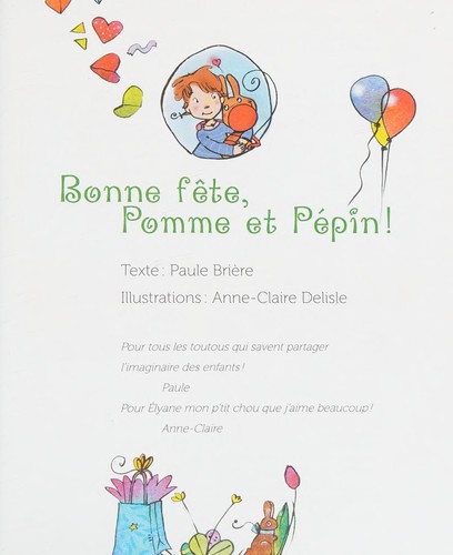 Bonne fête, Pomme et Pépin!