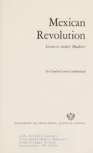 Genesis under Madero