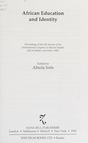 African education and identity