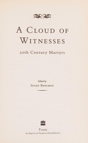 A cloud of witnesses