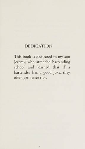The bartender's joke book