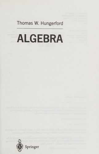 Algebra