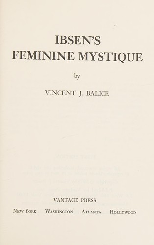 Ibsen's feminine mystique