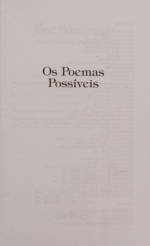 Os Poemas Possiveis