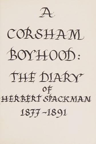 A Corsham Boyhood