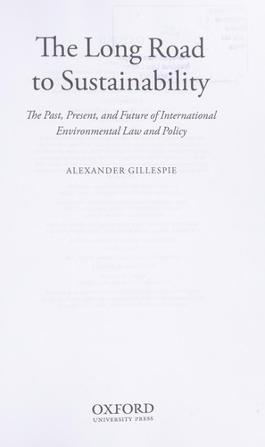 Long Road to Sustainability