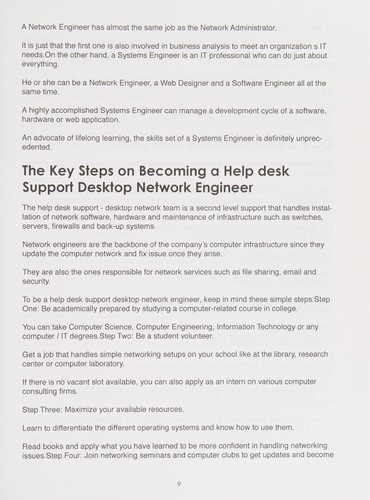 Network engineer 39 success secrets