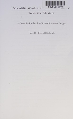 Scientific work and creativity