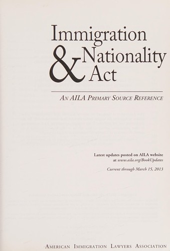 Immigration & nationality act