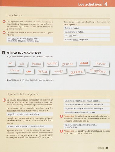 Cuadernos de Gramatica Espanola A1 + CD