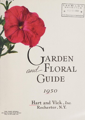 Garden and floral guide, 1950