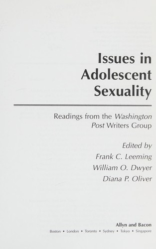 Issues in adolescent sexuality