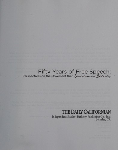 Fifty years of free speech