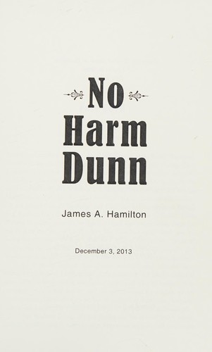 No Harm Dunn
