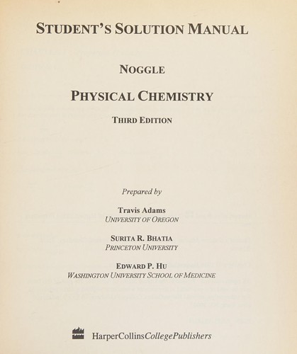 Student's solution manual