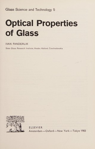 Optical properties of glass