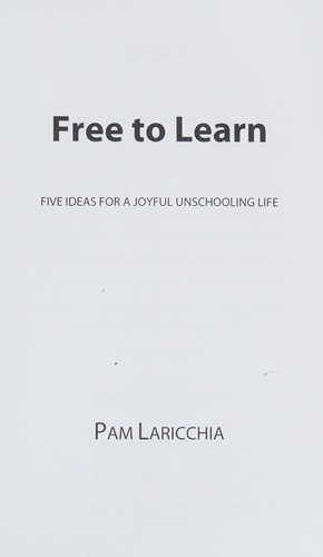 Free to learn