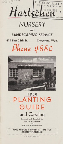 1950 planting guide and catalog