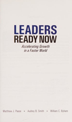Leaders ready now