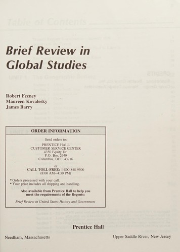 Brief review in global studies