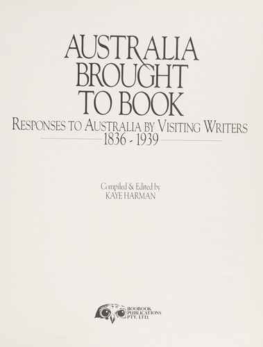 Australia brought to book
