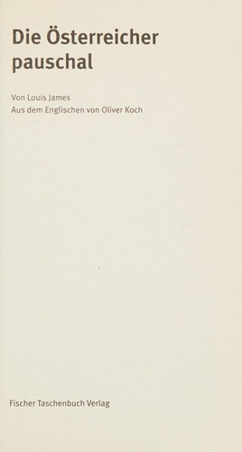 Die Österreicher pauschal