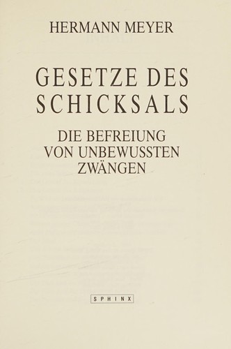 Gesetze des Schicksals