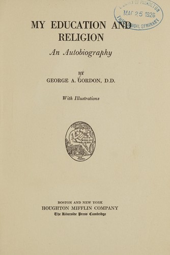 My education and religion