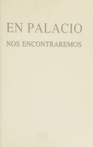 En palacio nos encontraremos