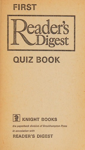 'Reader's Digest' quiz book