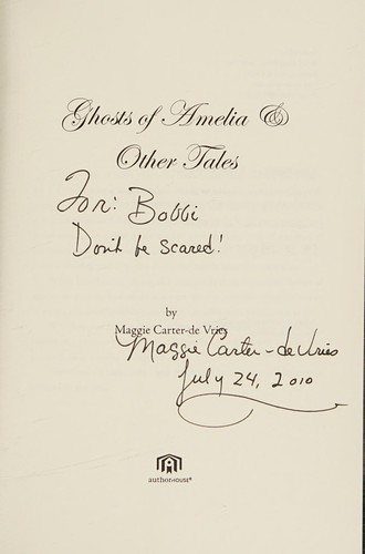 Ghosts of Amelia & other tales
