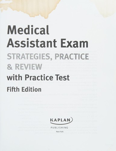Medical assistant exam