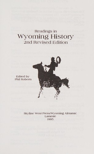 Readings in Wyoming History
