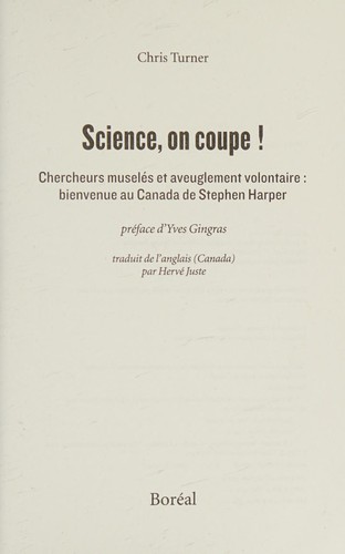 Science, on coupe!