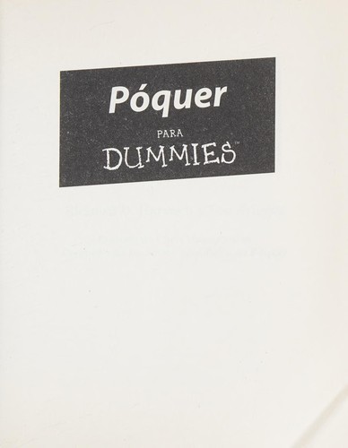 Póquer for dummies