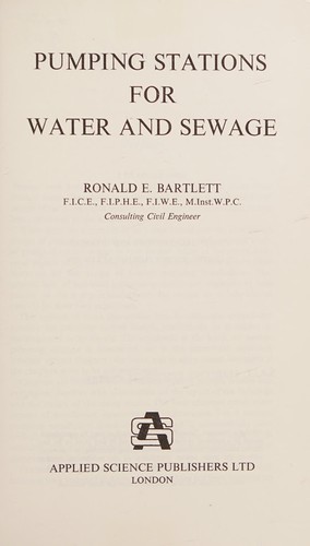 Pumping stations for water and sewage