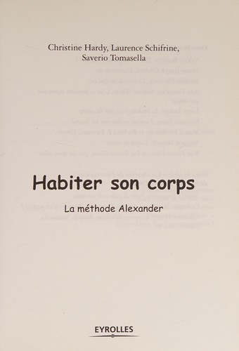Habiter son corps