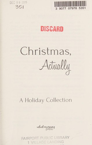 Christmas, actually