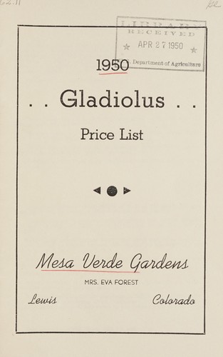 Gladiolus