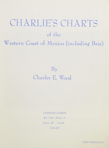 Charlie's charts of the western coast of Mexico (including Baja)