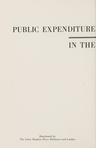 Public Expenditure Decisions