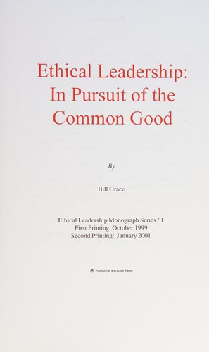 Ethical leadership