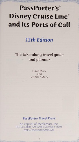 PassPorter's Disney Cruise Line and Its Ports of Call Deluxe